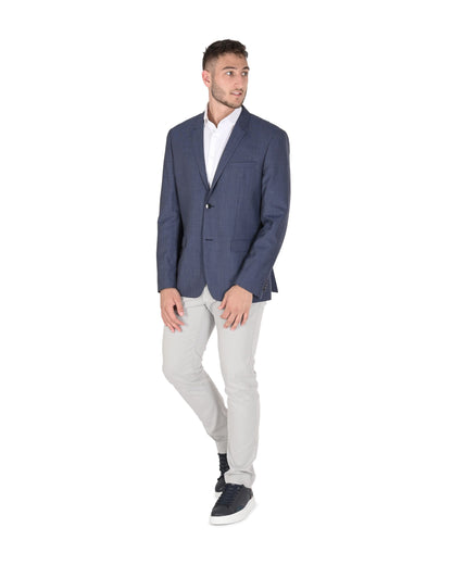 Calvin Klein Mens Blazer Blue K10K101135499