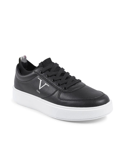 V Italia Mens Sneaker Black SNK 002 M BLACK