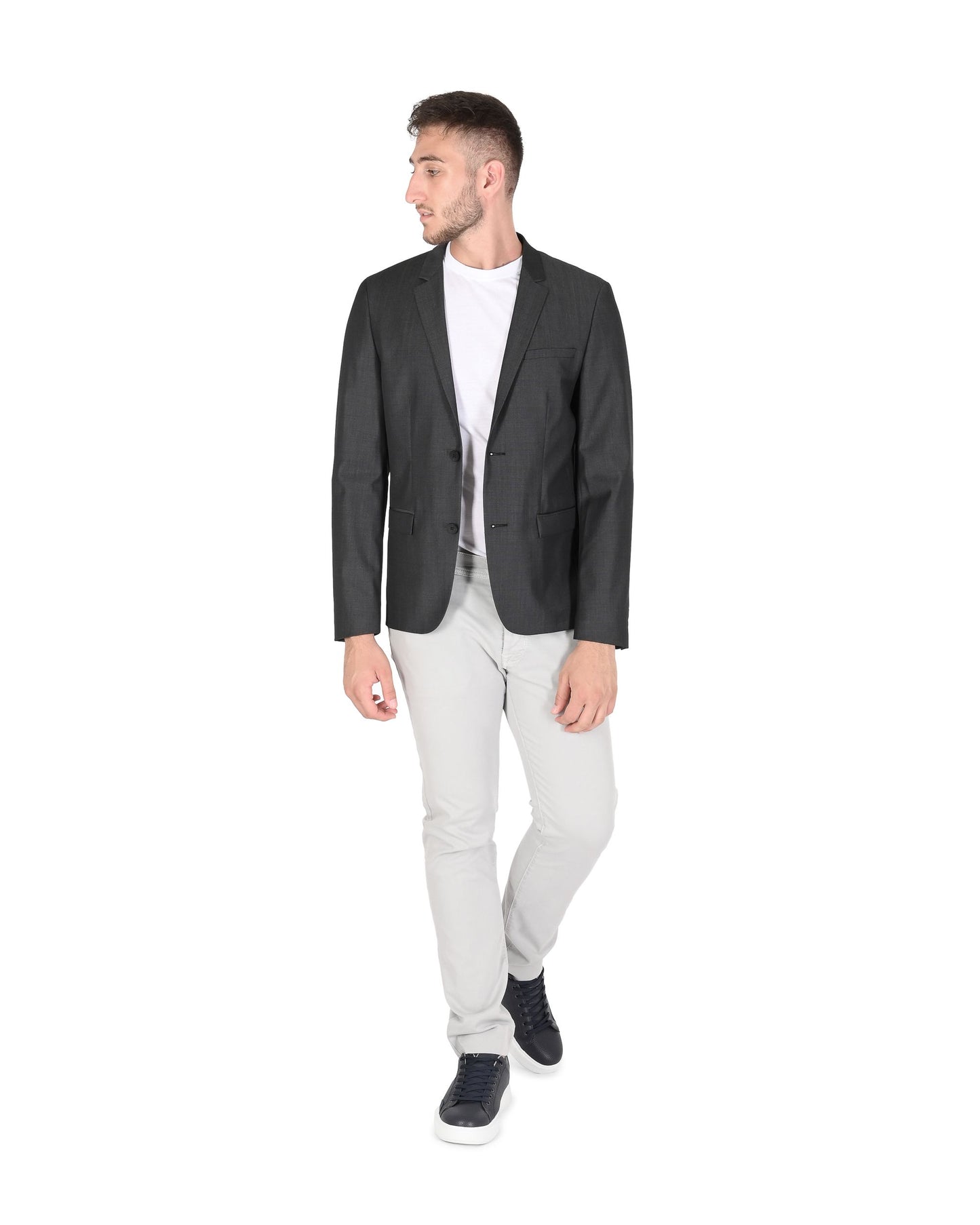 Calvin Klein Mens Blazer Grey K1IK101603657