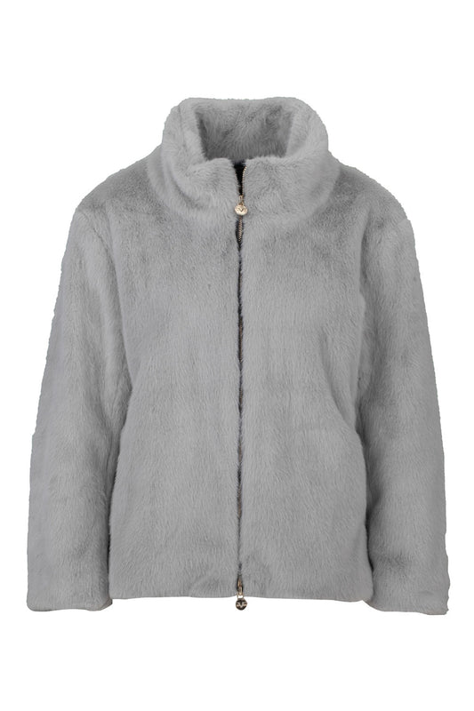 19V69 Italia Womens Jacket Light Grey JACKIE LIGHT GREY