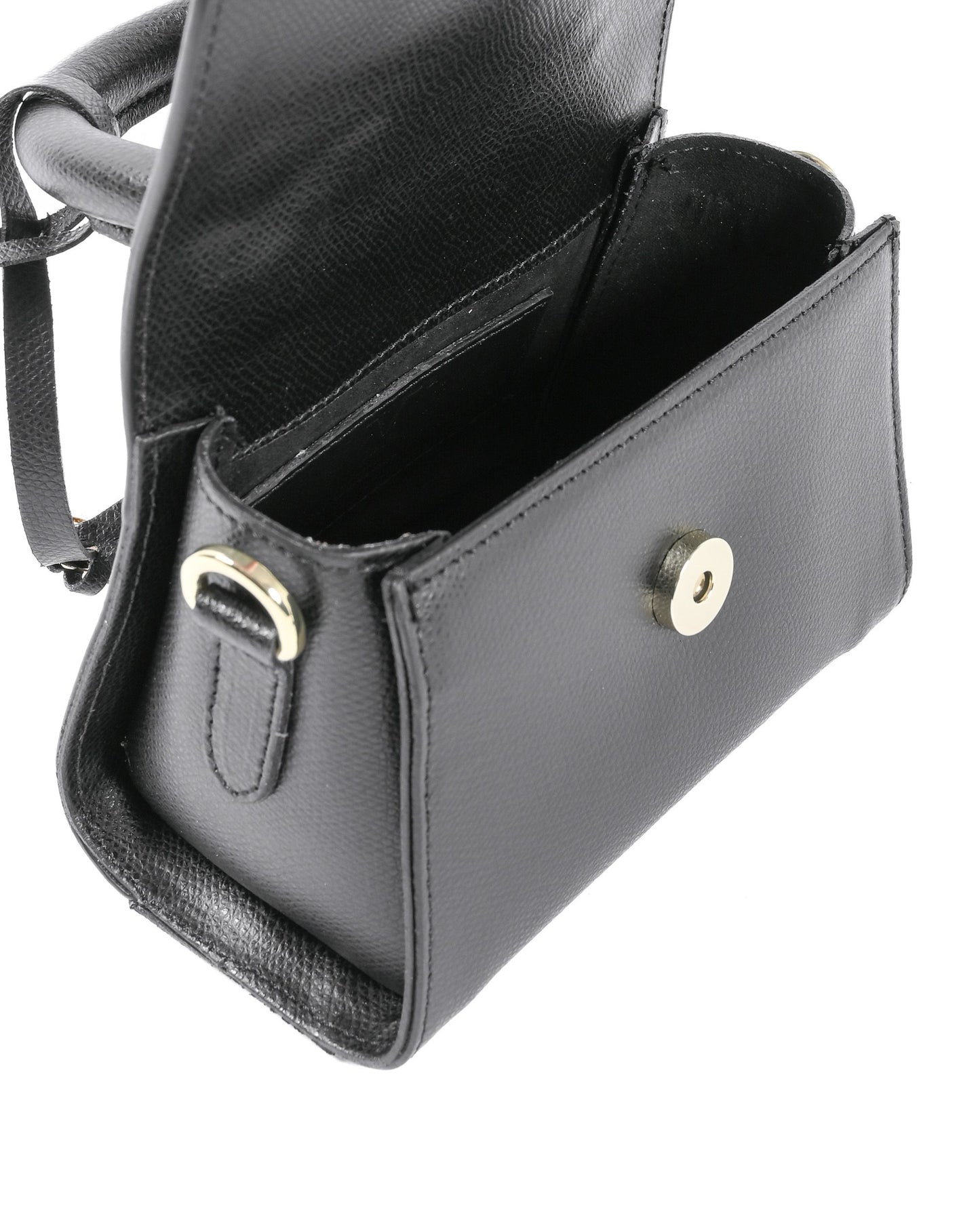 V Italia Womens Mini Bag Black GAR10V-S PALMELLATO NERO