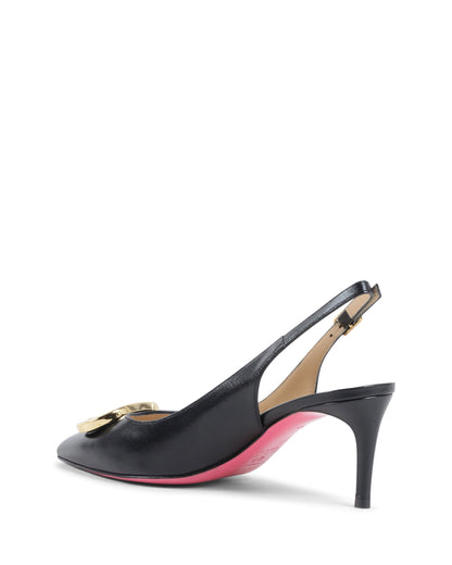 Dana Logo Slingback Pump