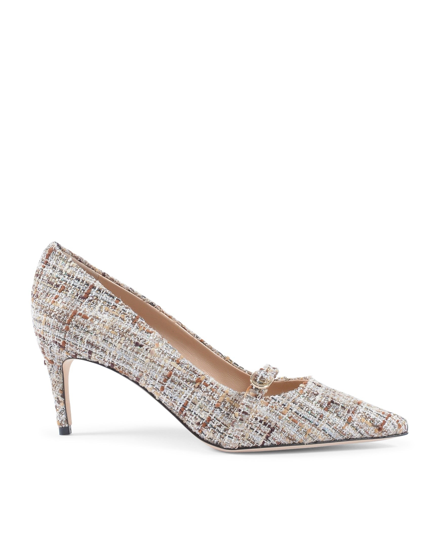 Violin Boucle Mary Jane Pumps