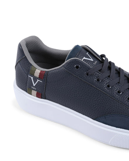 V Italia Mens Sneaker Navy Blue SNK 001 M NAVY