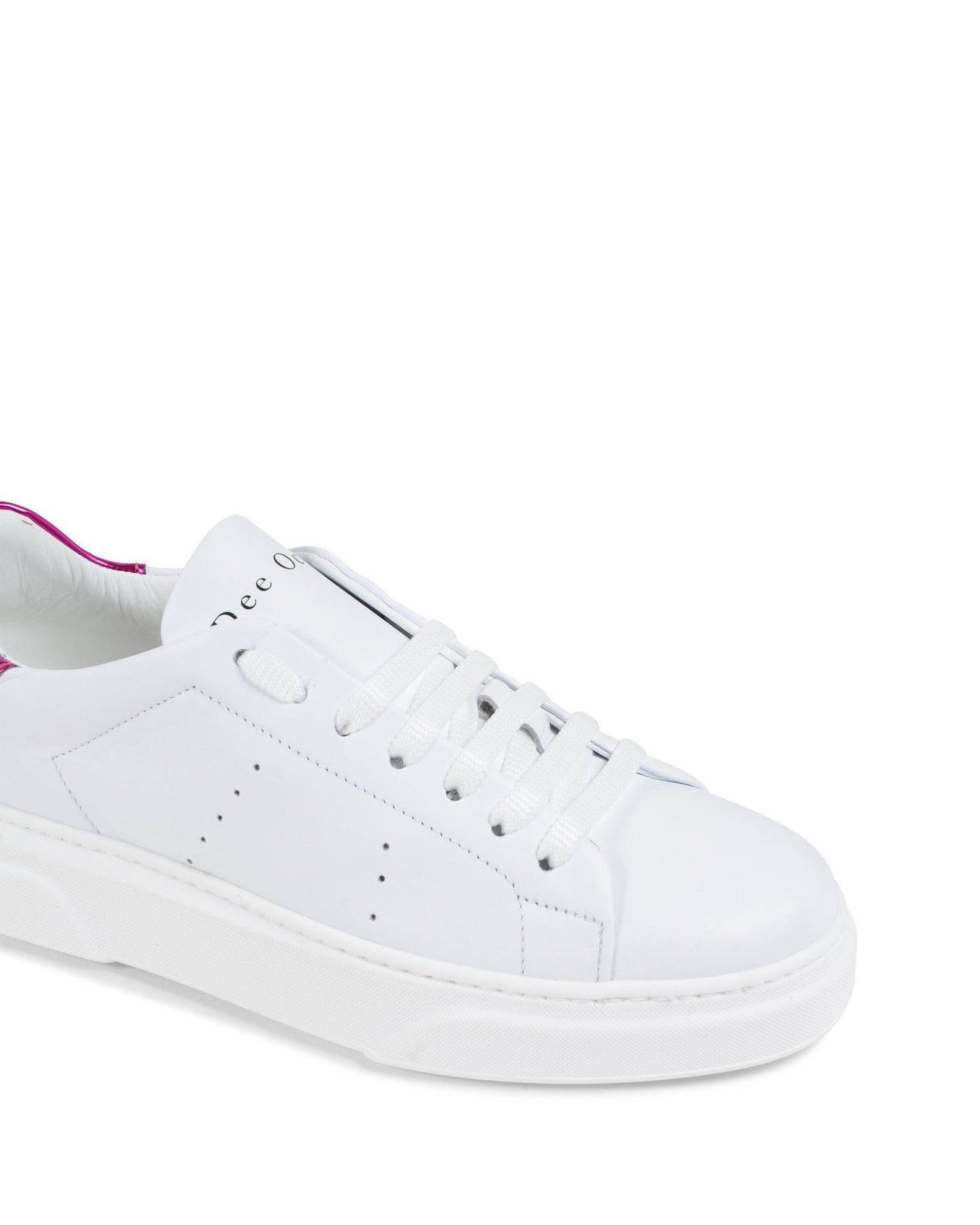 Runaround Sneaker White/Fuxia