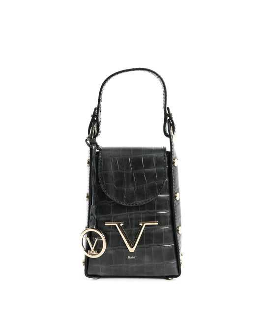 V Italia Womens Mini Bag Black V16-COCW-BLK