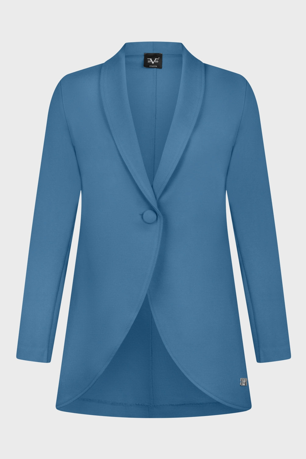 19V69 Italia Womens Blazer Blue MONO RAF BLUE