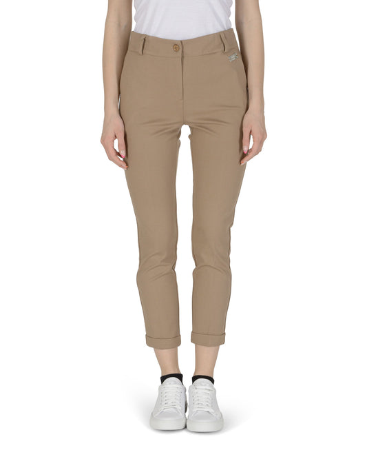 19V69 Italia Womens Trousers Brown LEA PR BROWN