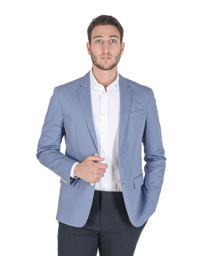 Calvin Klein Mens Blazer Blue K10K102124402