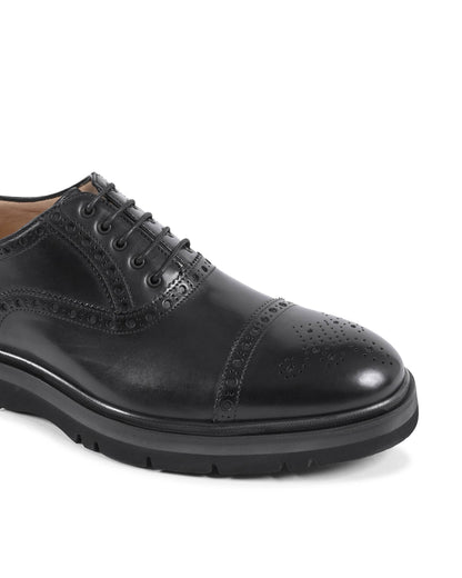 Dee Ocleppo Mens Brogue Shoes  EB132 VITELLO NERO