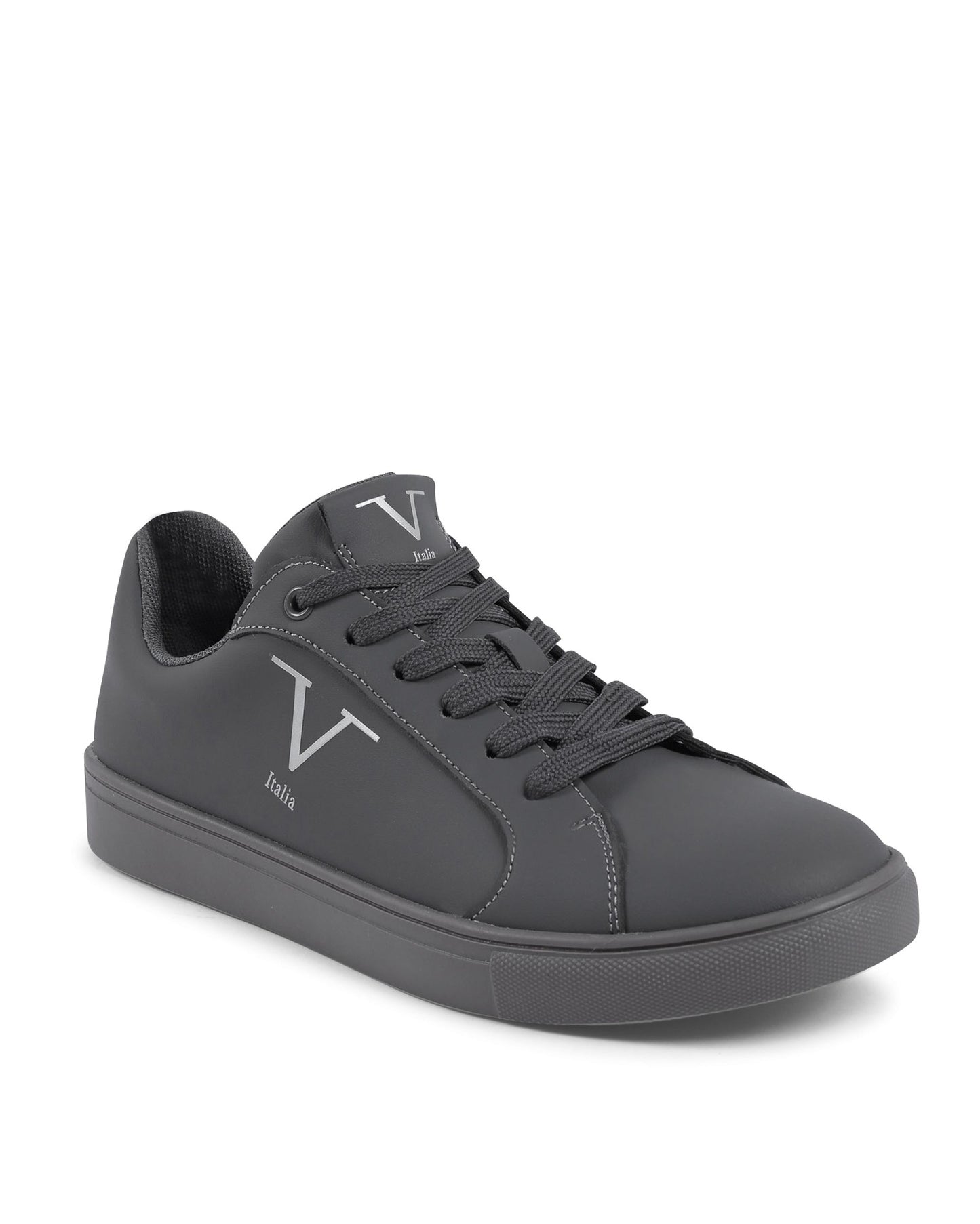 V Italia Womens Sneaker Dark Grey SNK 001 W PLASTER