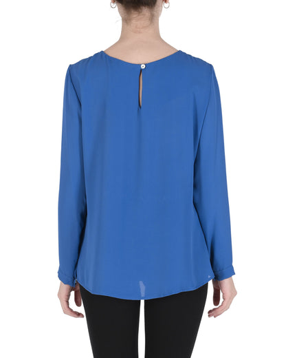 19V69 Italia Womens Blouse MORGANA BLUE