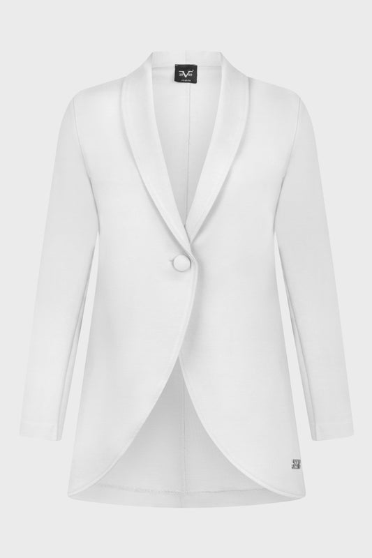 19V69 Italia Womens Blazer White MONO WHITE