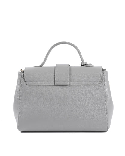 V Italia Womens Handbag Grey BC10280 52 DOLLARO GRIGIO