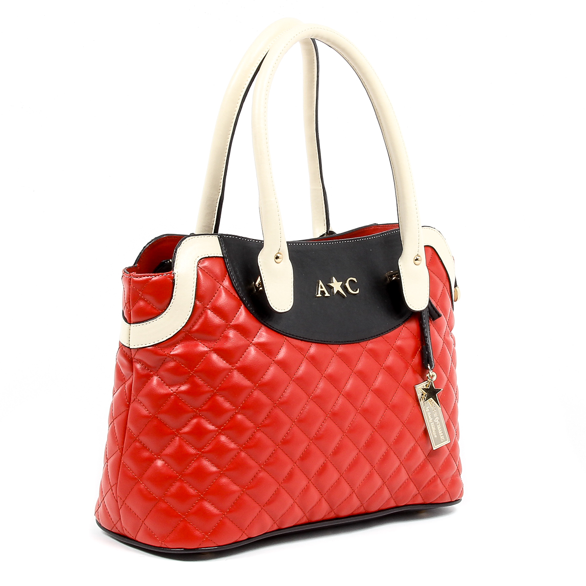 Andrew Charles Womens Handbag Red HOPE