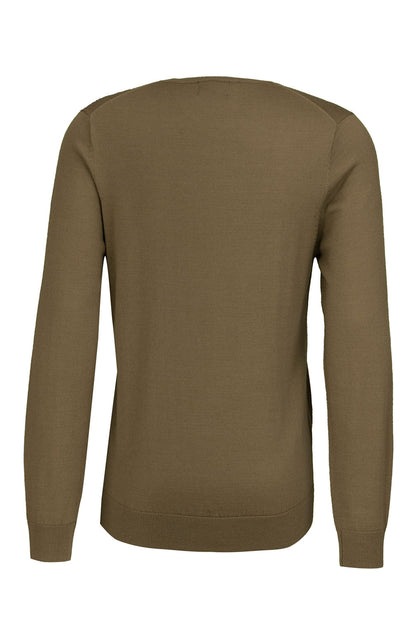 19V69 Italia Mens Sweater Olive THIES OLIVE