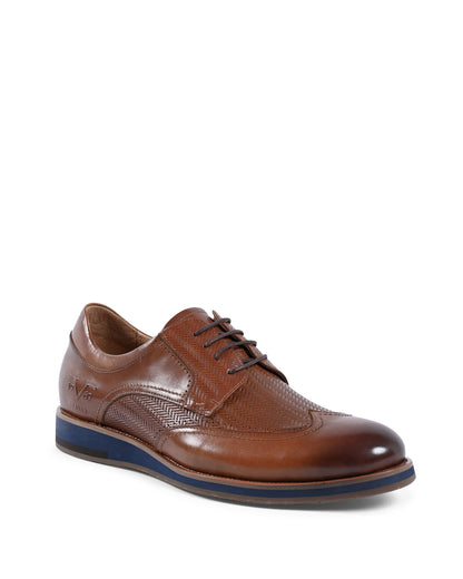 19V69 Italia Mens Brogue Brown YO ZD28-H27 TABACCO