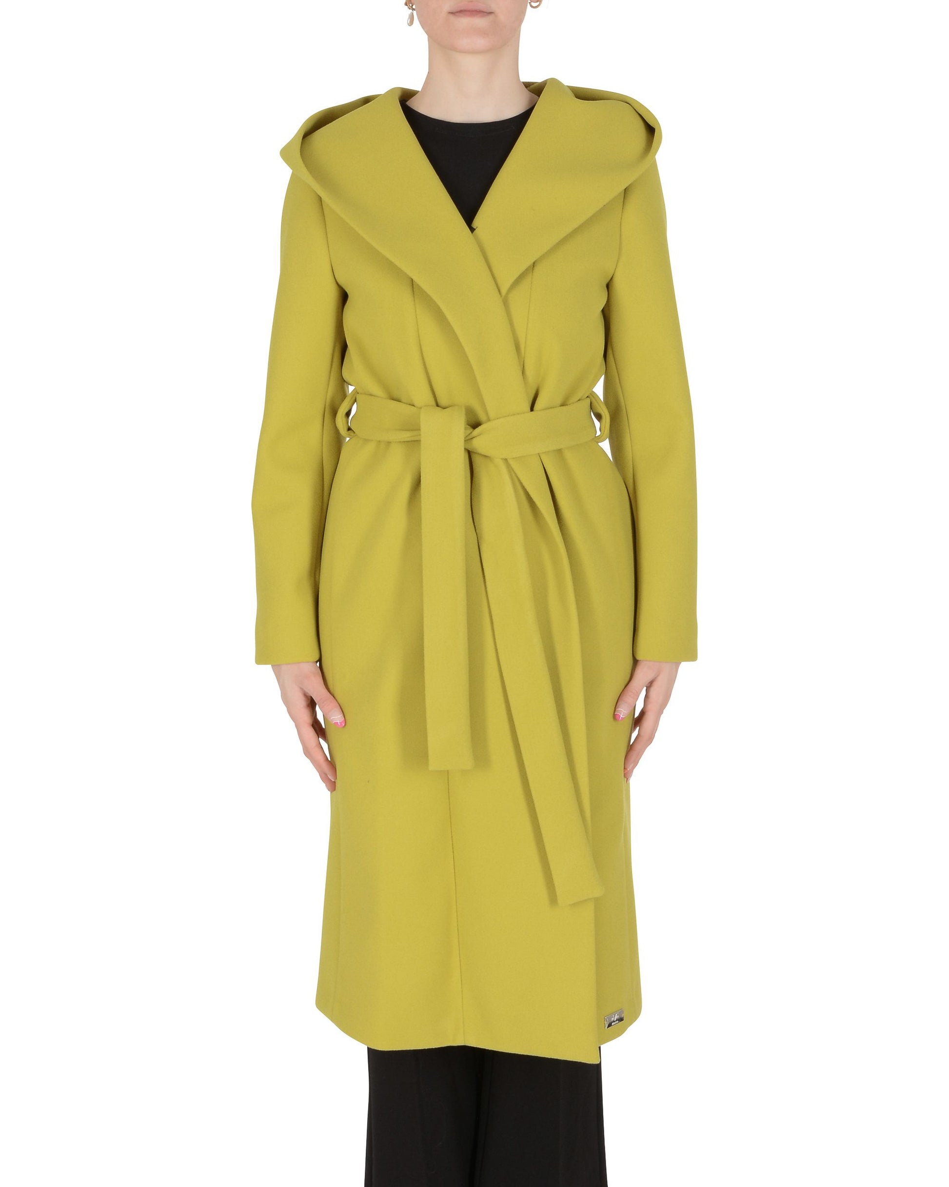 19V69 Italia Womens Coat Yellow TERESSA GREEN LEMON