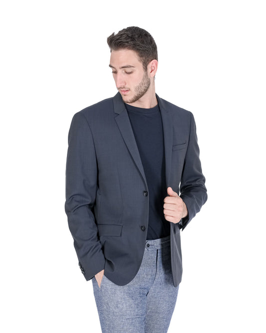 Calvin Klein Mens Blazer Blue K1EK101237478