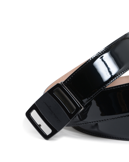 Salvatore Ferragamo Mens Adjustable Belt Black 679775 697074