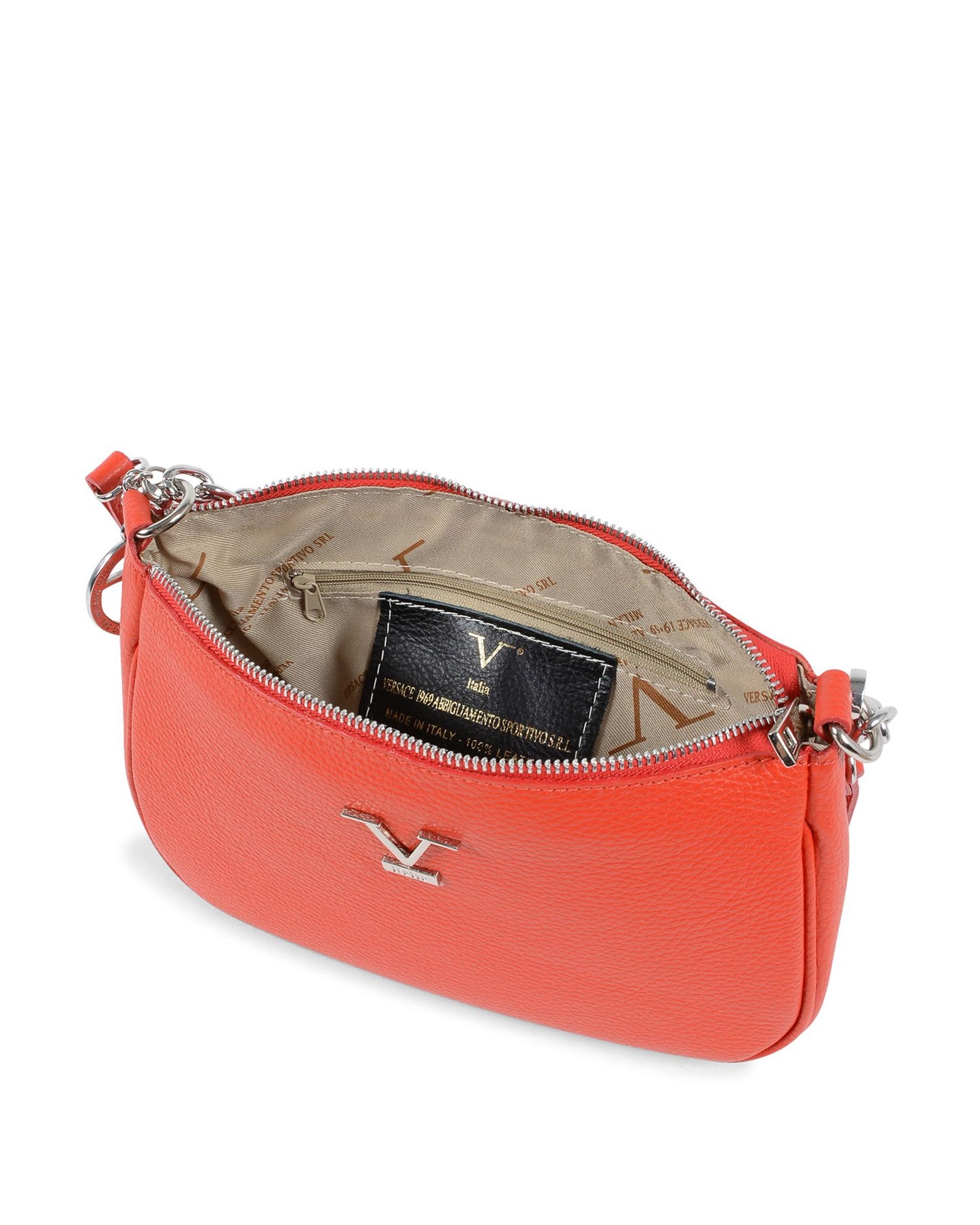 V Italia Womens Mini Bag Red VE1735 DOLLARO ROSSO