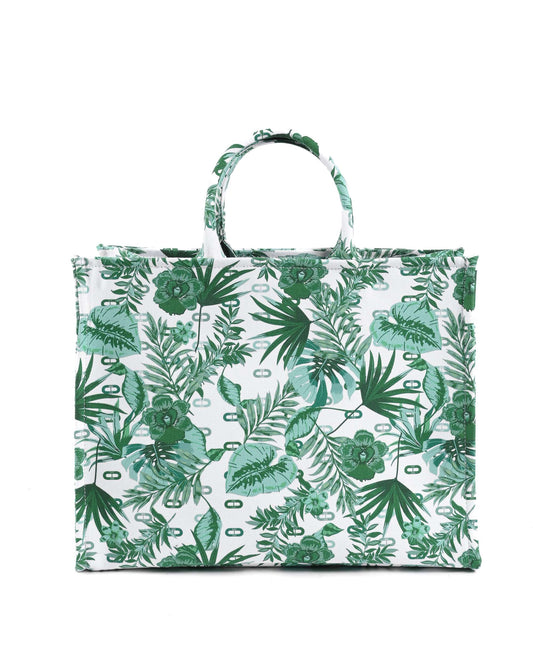 Dee Canvas Tote - Green