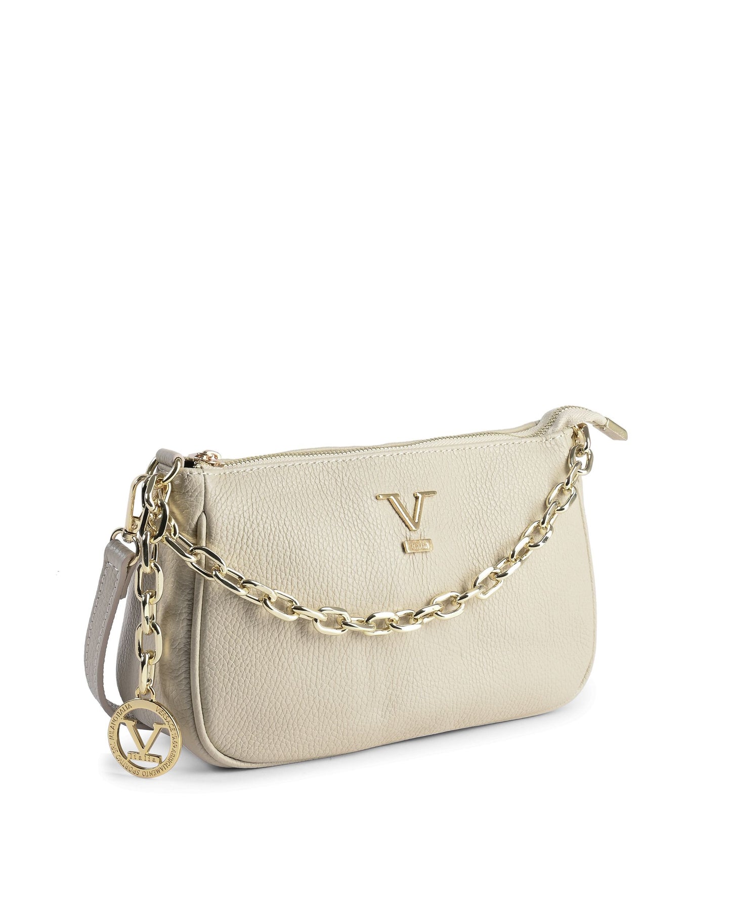 V Italia Womens Mini Bag VE1735-G DOLLARO BEIGE