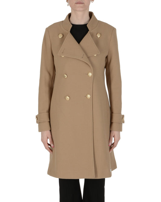 19V69 Italia Womens Coat Camel ARMIE CAMEL