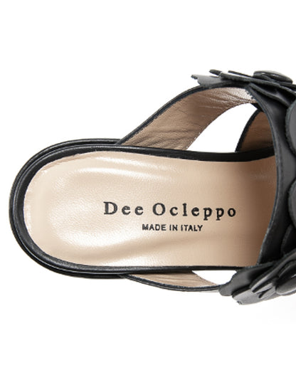 Dee Ocleppo Womens Sandal B3066DO VIT PERGAMENA NERO