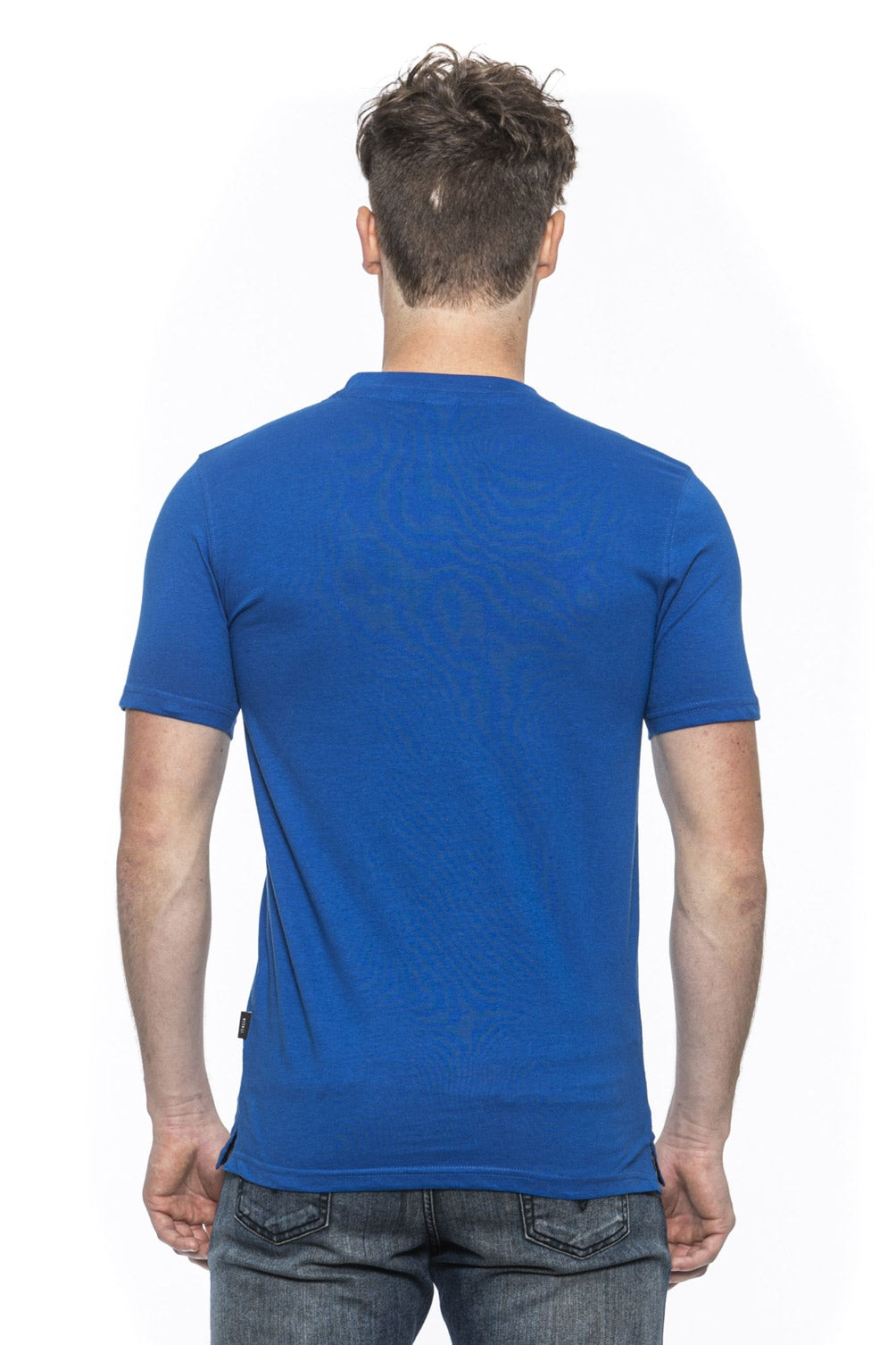 19V69 Italia Mens T-Shirt Blue IVAN ROYAL BLUE