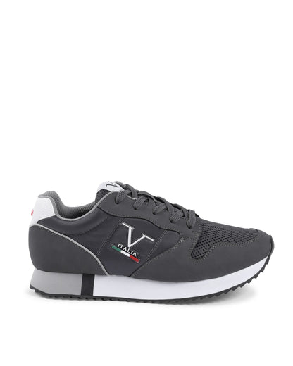 V Italia Mens Sneaker Grey SNK 003 M GREY CIMENT