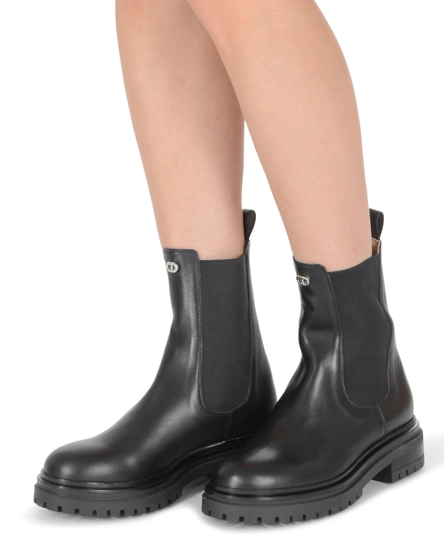 Snowy Day Ankle Boot - Black