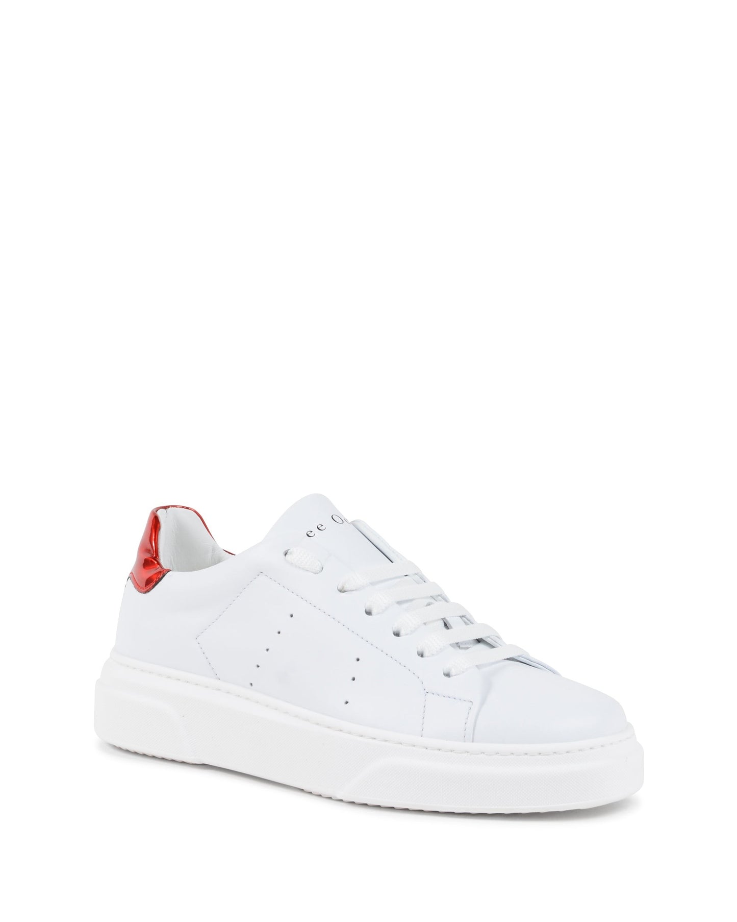 Runaround Sneaker -White/Red