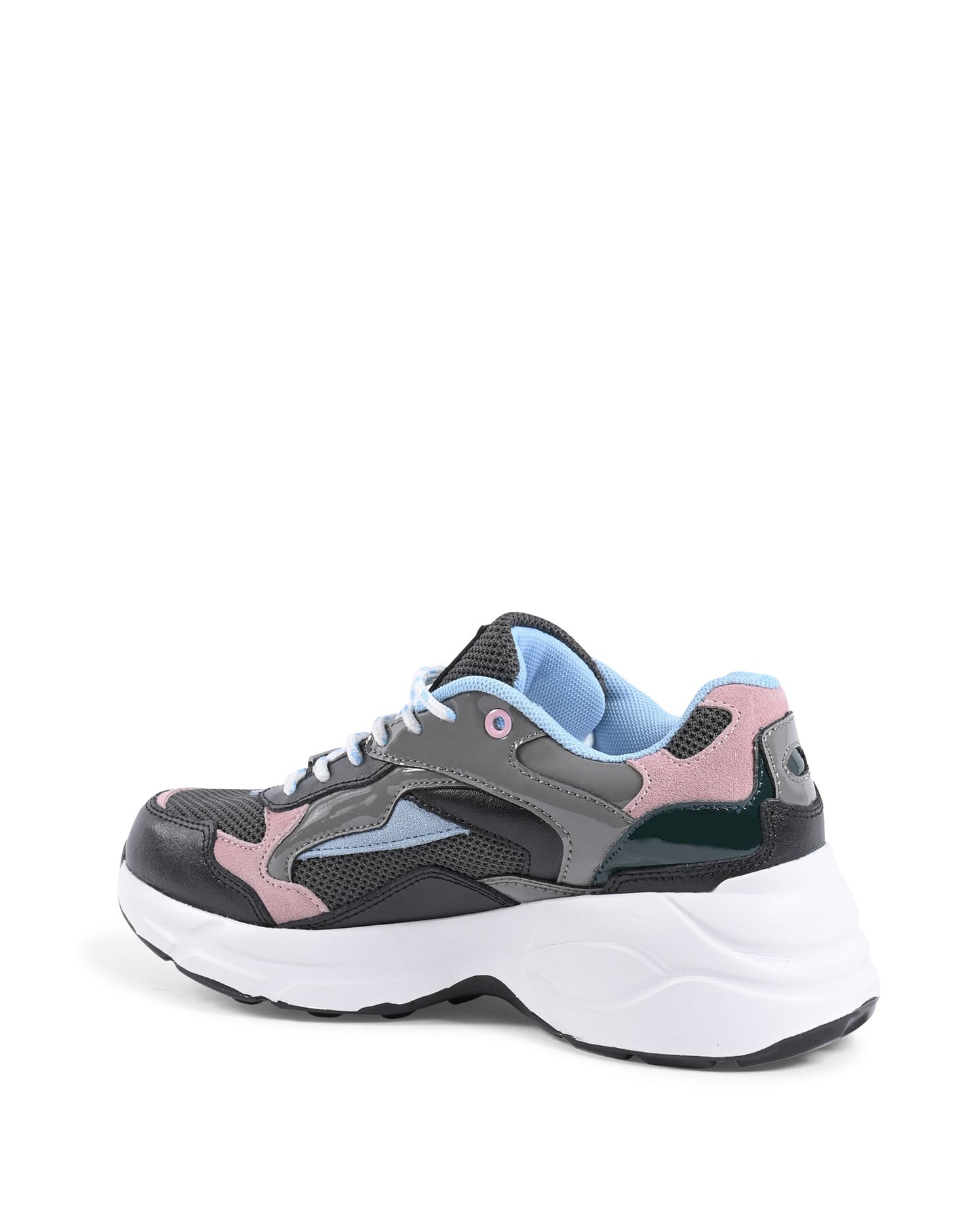 19V69 Italia Womens Sneaker Multicolor FI206001 BLACK MULTI