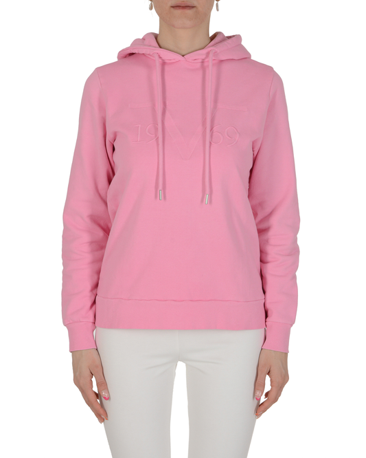 19V69 Italia Womens Hoodie Pink BARBARA PINK