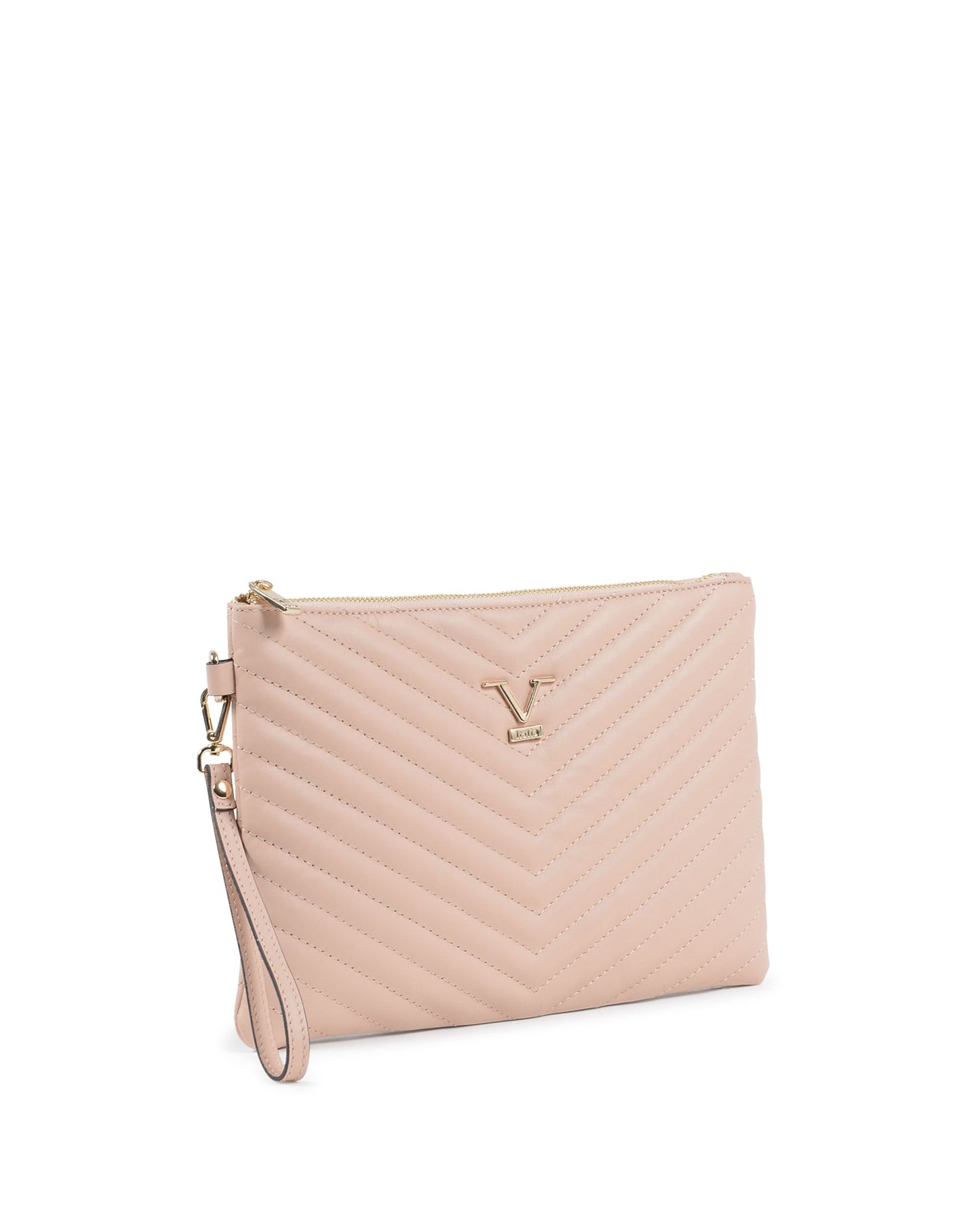 V Italia Womens Clutch Pink V613 52 SAUVAGE BLUSH