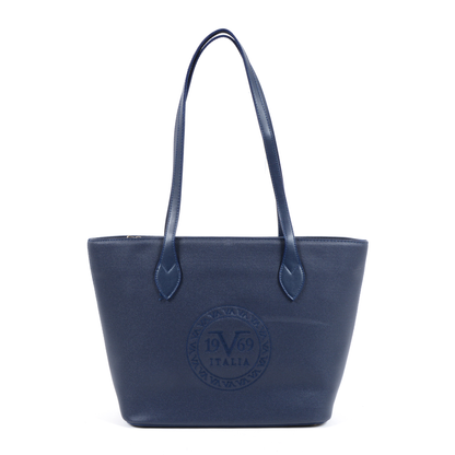 V Italia Womens Handbag Dark Blue 3301 NAVY BLUE