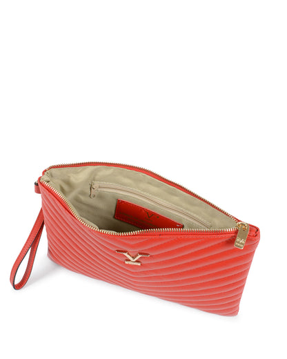 V Italia Womens Clutch Red V613 52 SAUVAGE GINGER