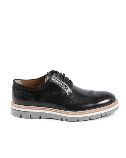 Dee Ocleppo Mens Brogue Shoes  EB131 VIT NERO LUC GALLO