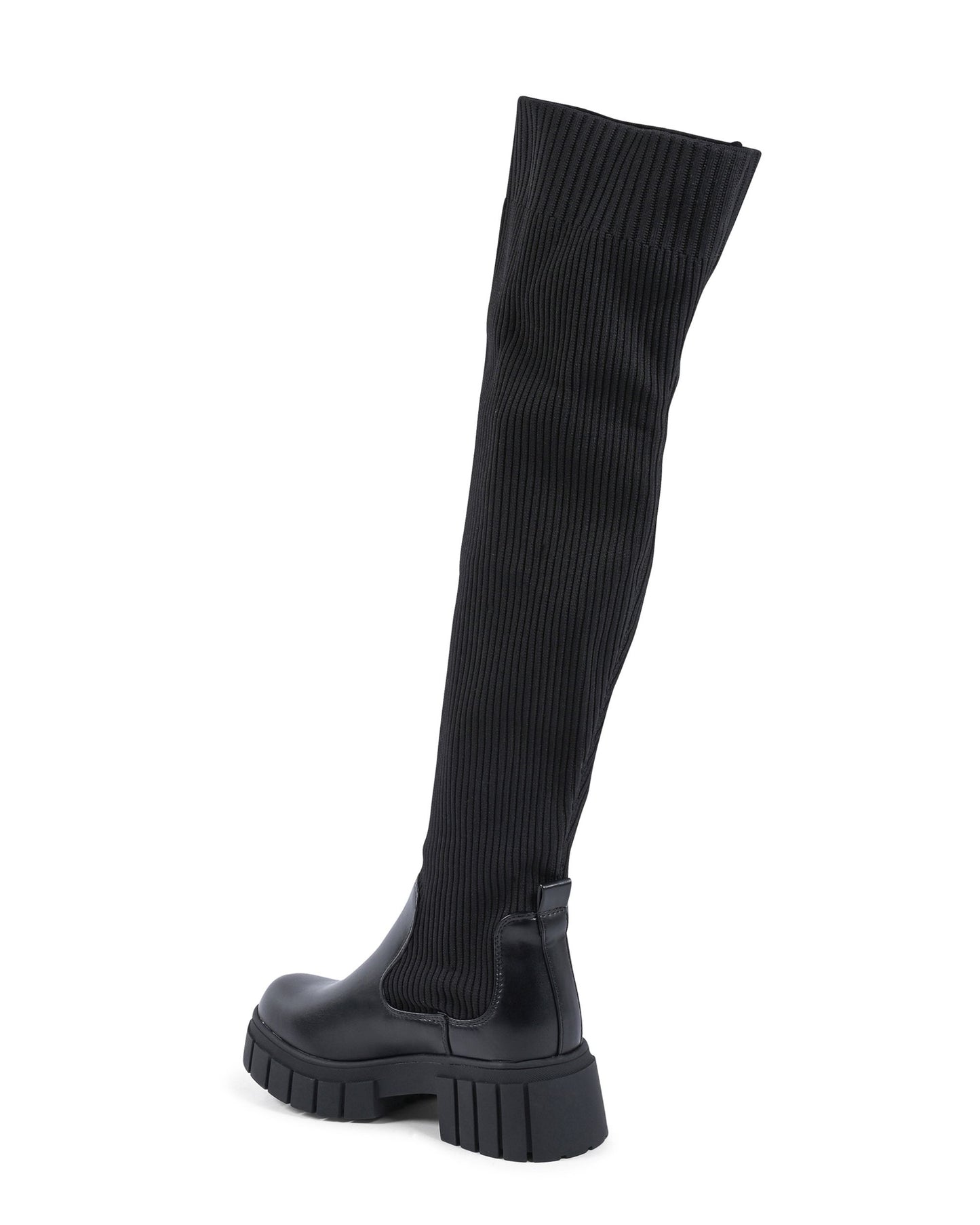 19V69 Italia Womens High Boot Black 181-111 NERO