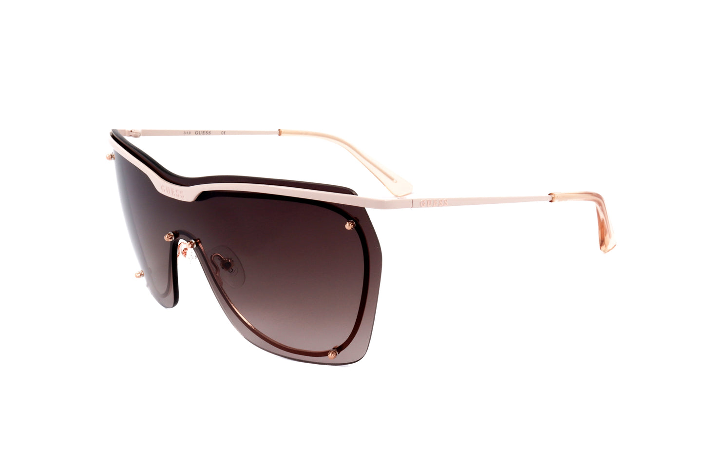 Guess Womens Sunglasses GU7720 57U 00 00 135 SHINY BEIGE