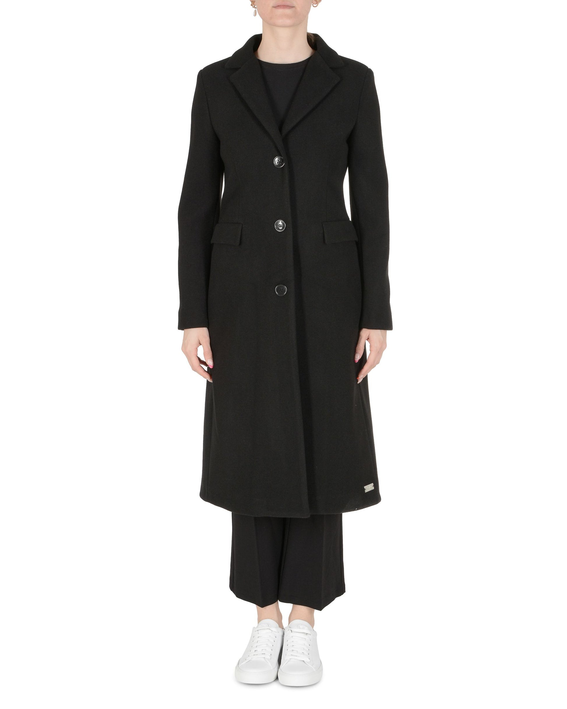 19V69 Italia Womens Coat Black AMINA BLACK