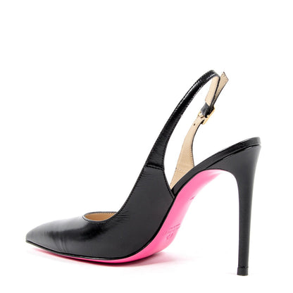 Slinky Slingback Pump Black