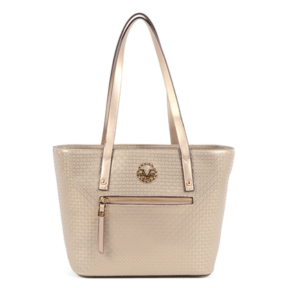 19V69 Italia Womens Handbag Gold 2410 GOLD