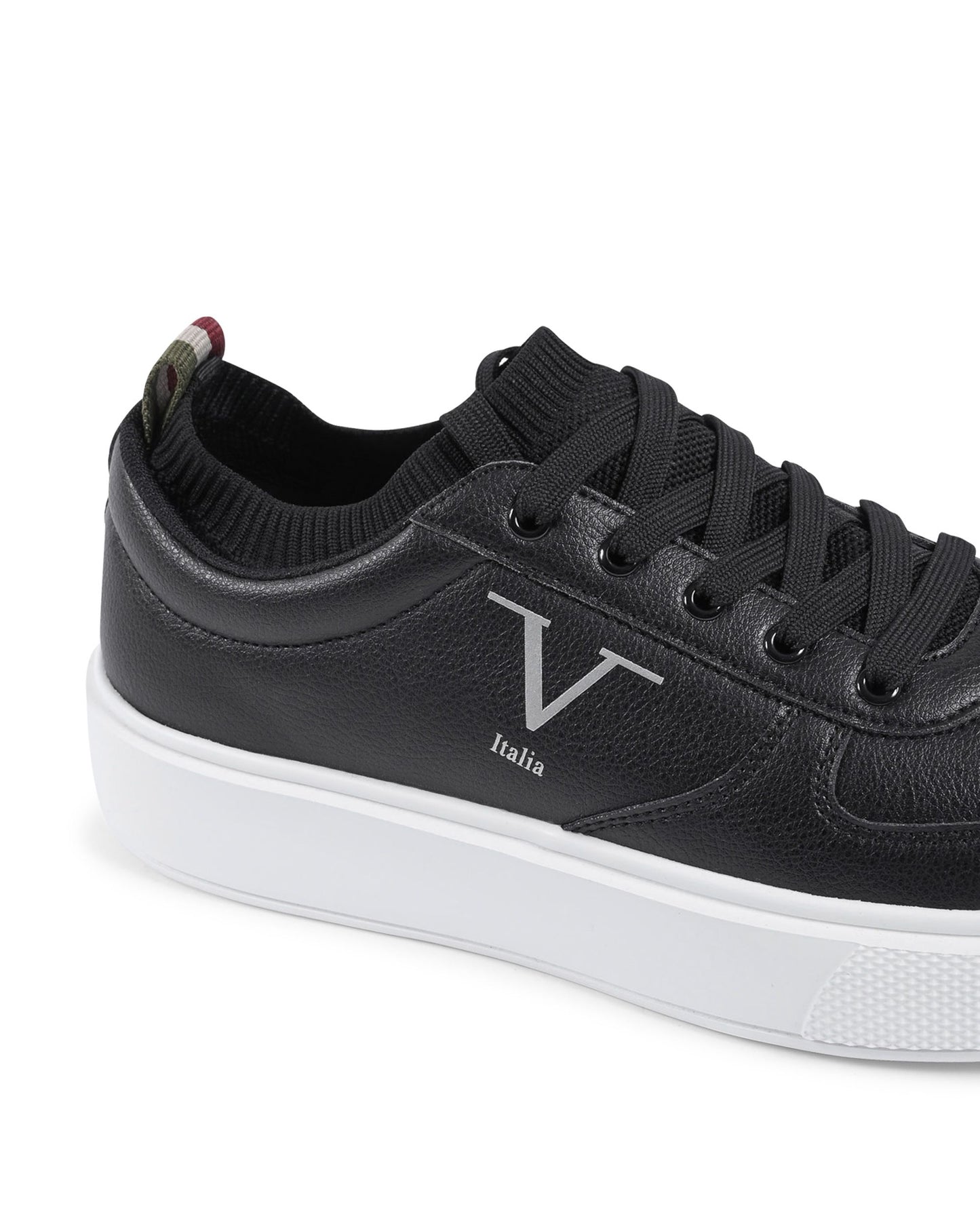 V Italia Mens Sneaker Black SNK 002 M BLACK