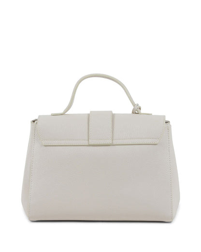V Italia Womens Handbag White BC10280 52 DOLLARO LATTE