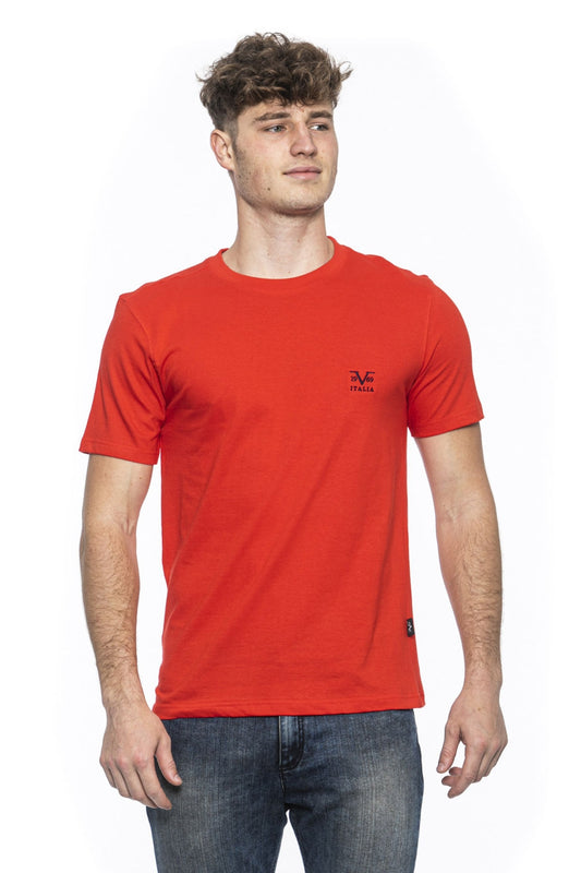 19V69 Italia Mens T-Shirt Red ERIC RED