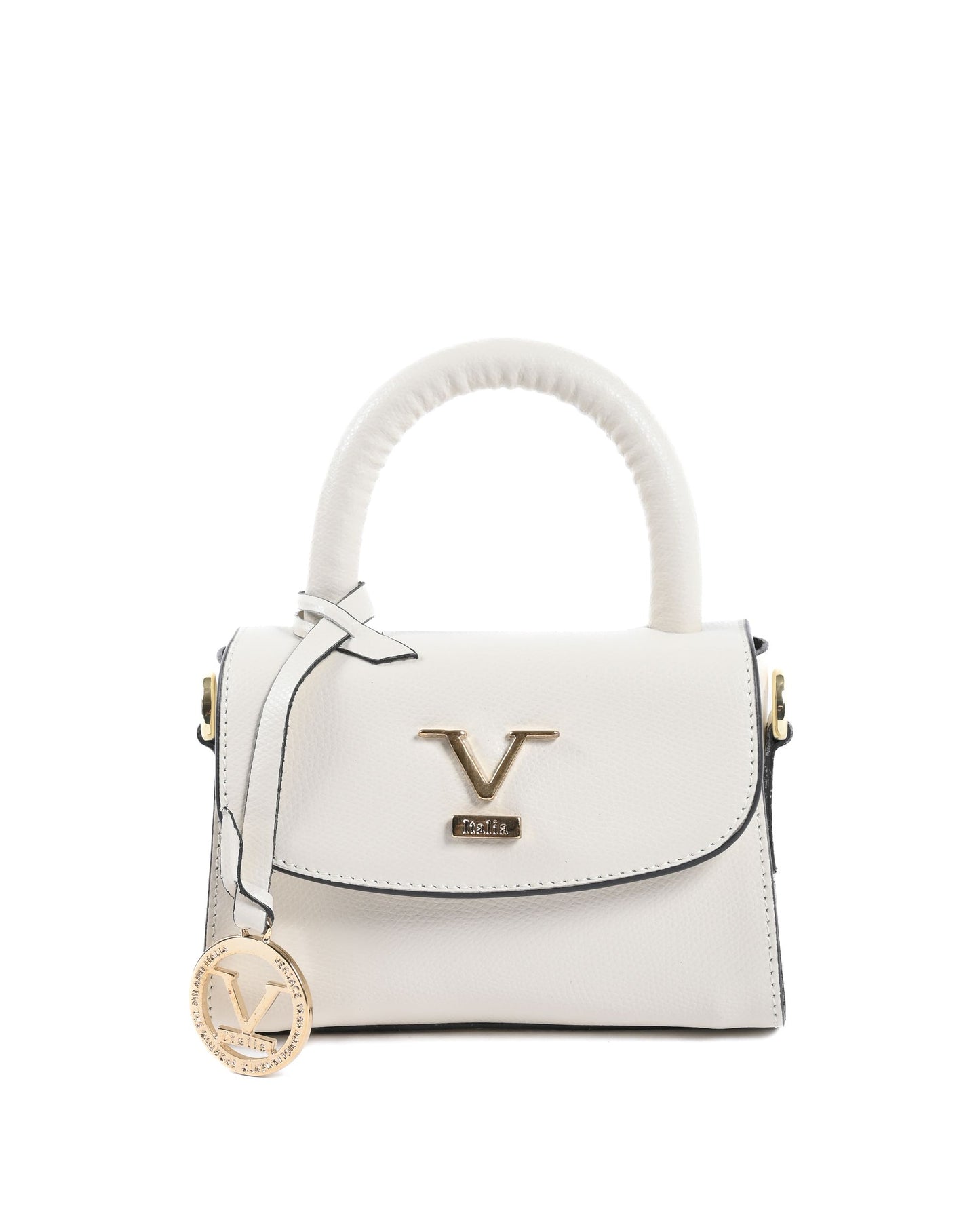 19V69 Italia Womens Mini Bag Cream GAR10V-S PALMELLATO PANNA