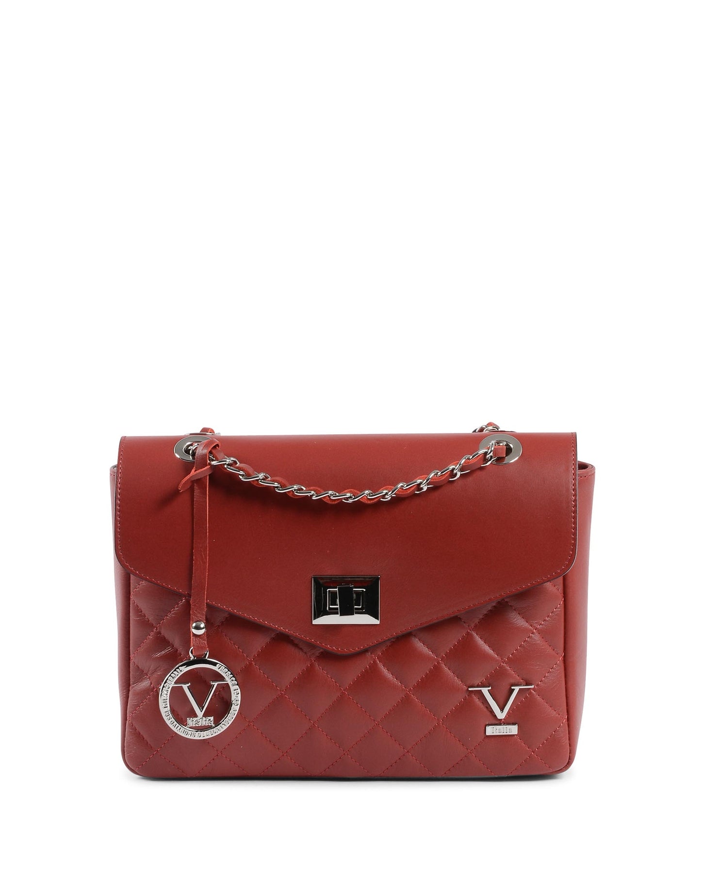19V69 Italia Womens Handbag Dark Red V024-S SAUVAGE ROSSO INVERNALE