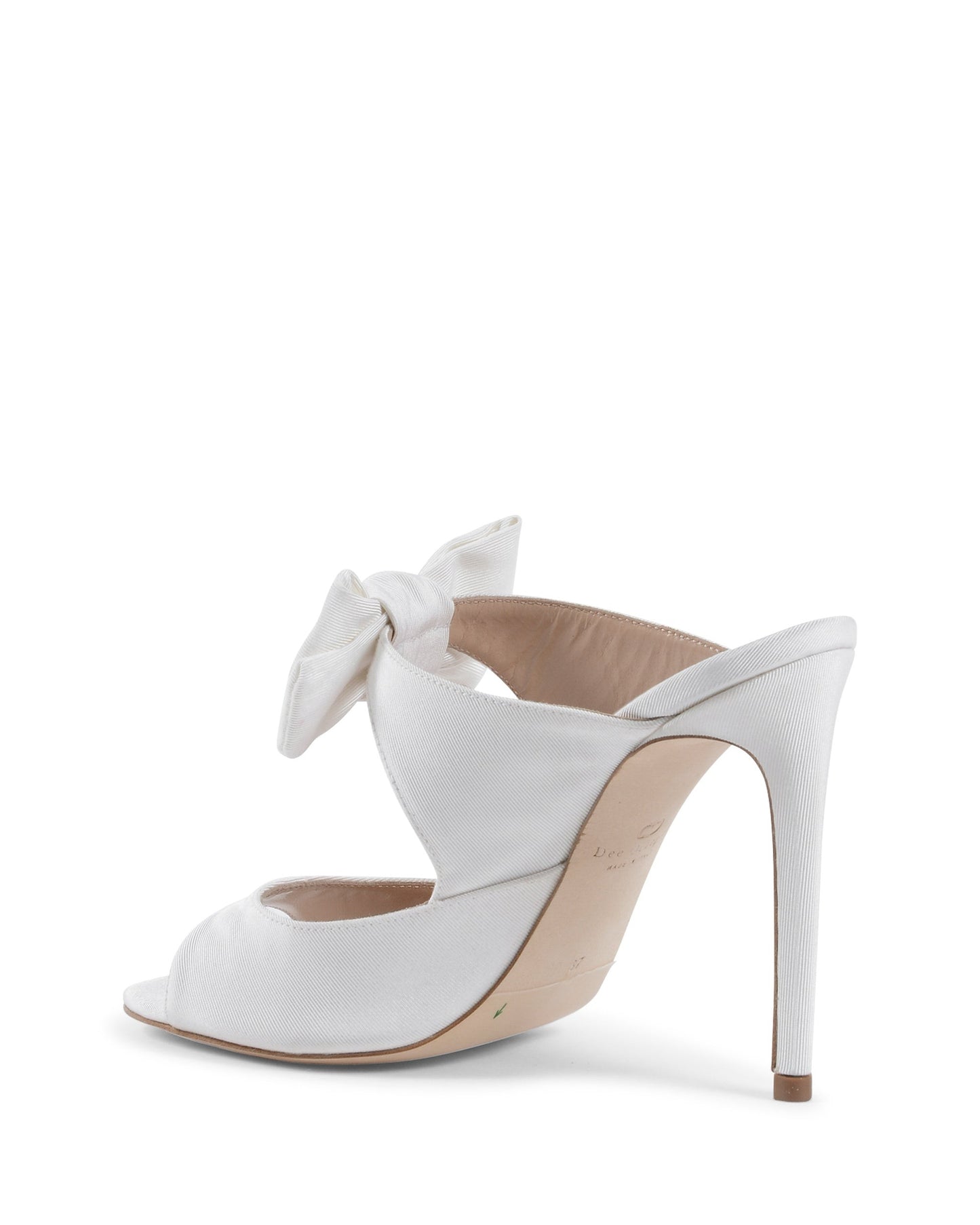 Helen High Mule - White